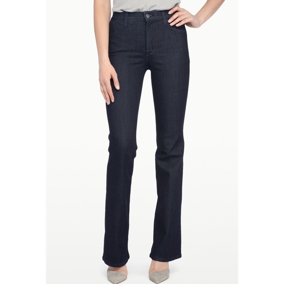 NYDJ Sara Bootcut Jeans in Dark Blue Size 10 - Picture 1 of 12